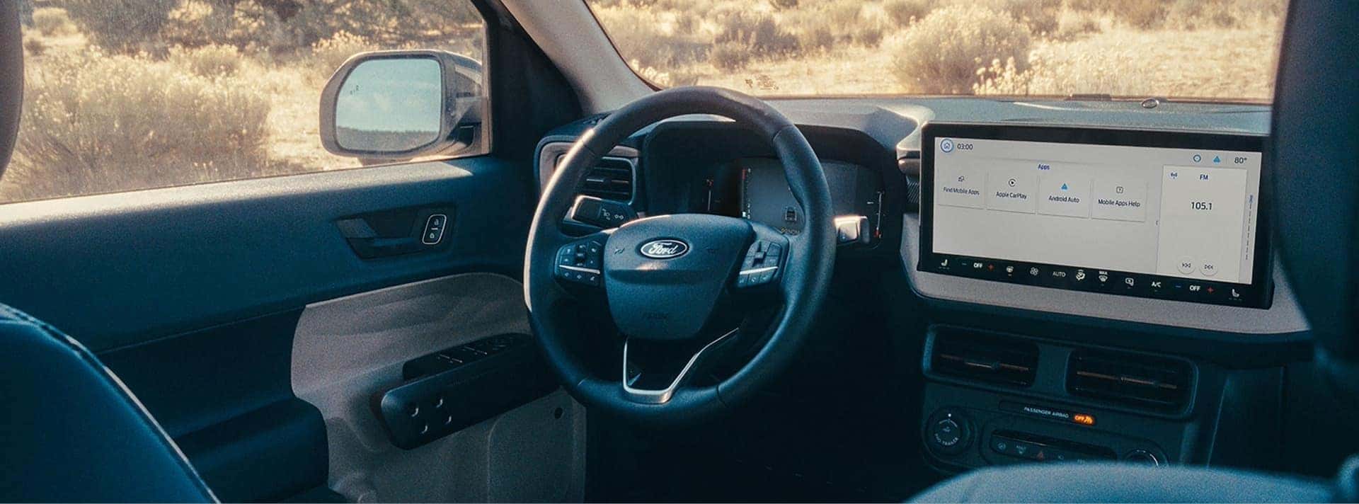 2026 Ford Maverick Steering Wheel and Dashboard