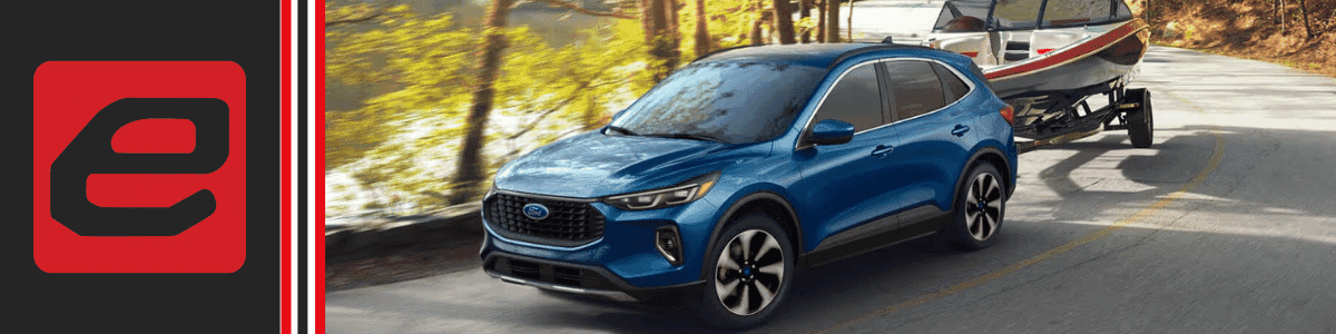 Ford-Escape-Trim-Level-Differences---banner showing a blue Ford Escape