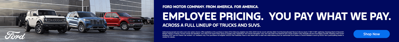 Ford Employee Pricing