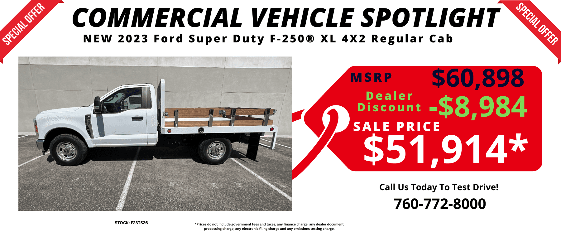 May_NEW 2023 Ford Super Duty F-250® XL 4X2 Regular Cab