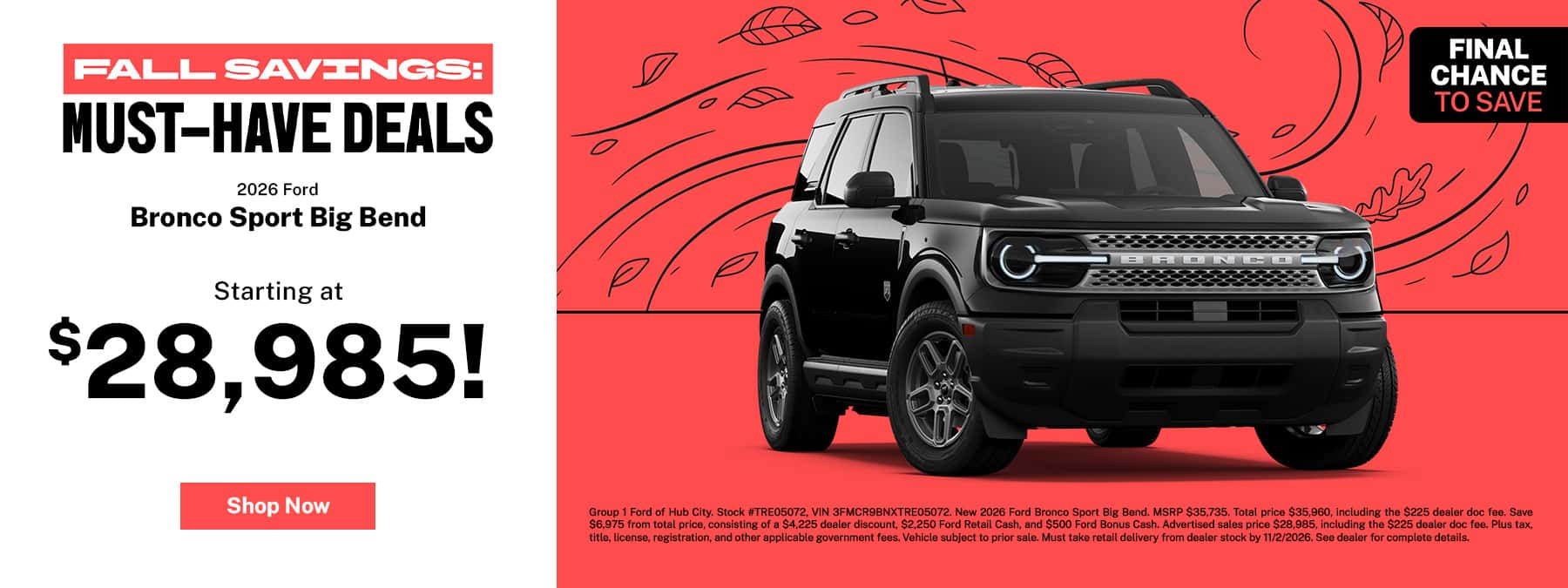 Bronco Sport Big Bend
