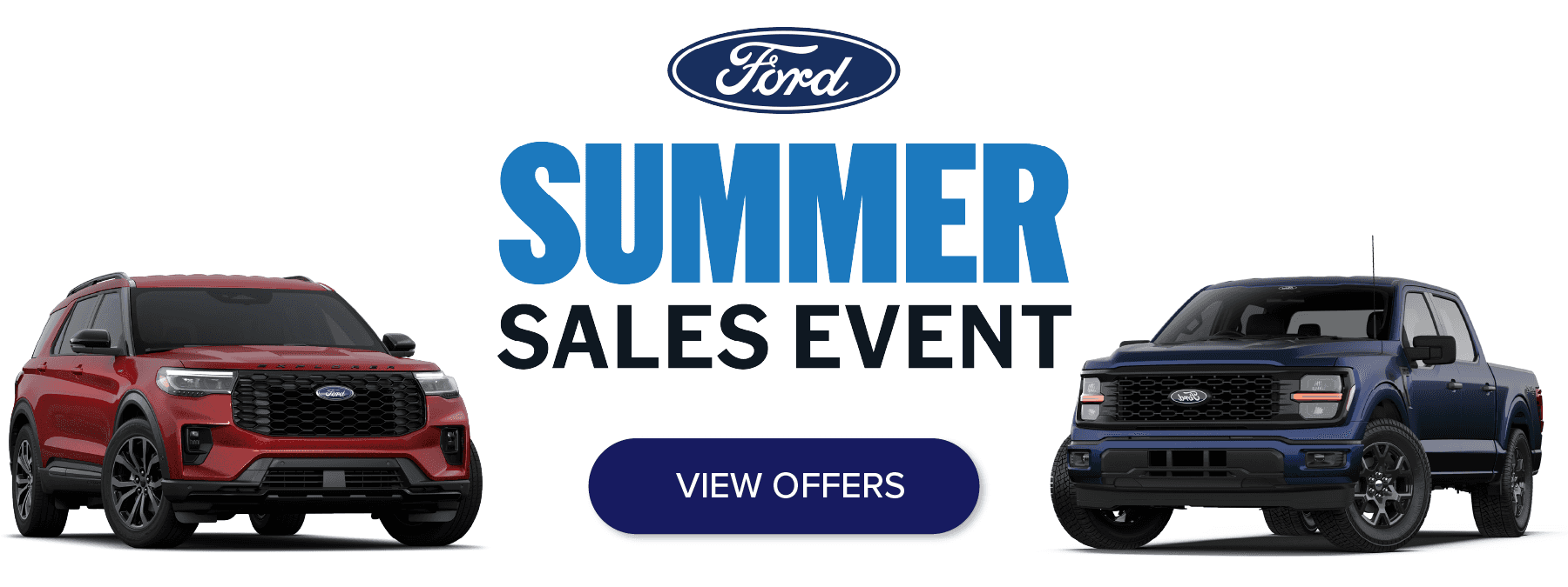 Summer Sales Event Special Offer Banner