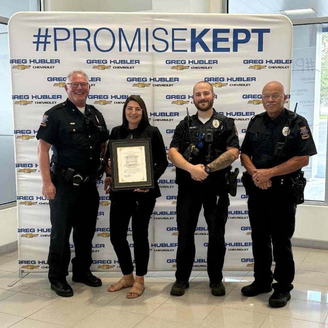 Greg Hubler Chevy Supports National Night Out