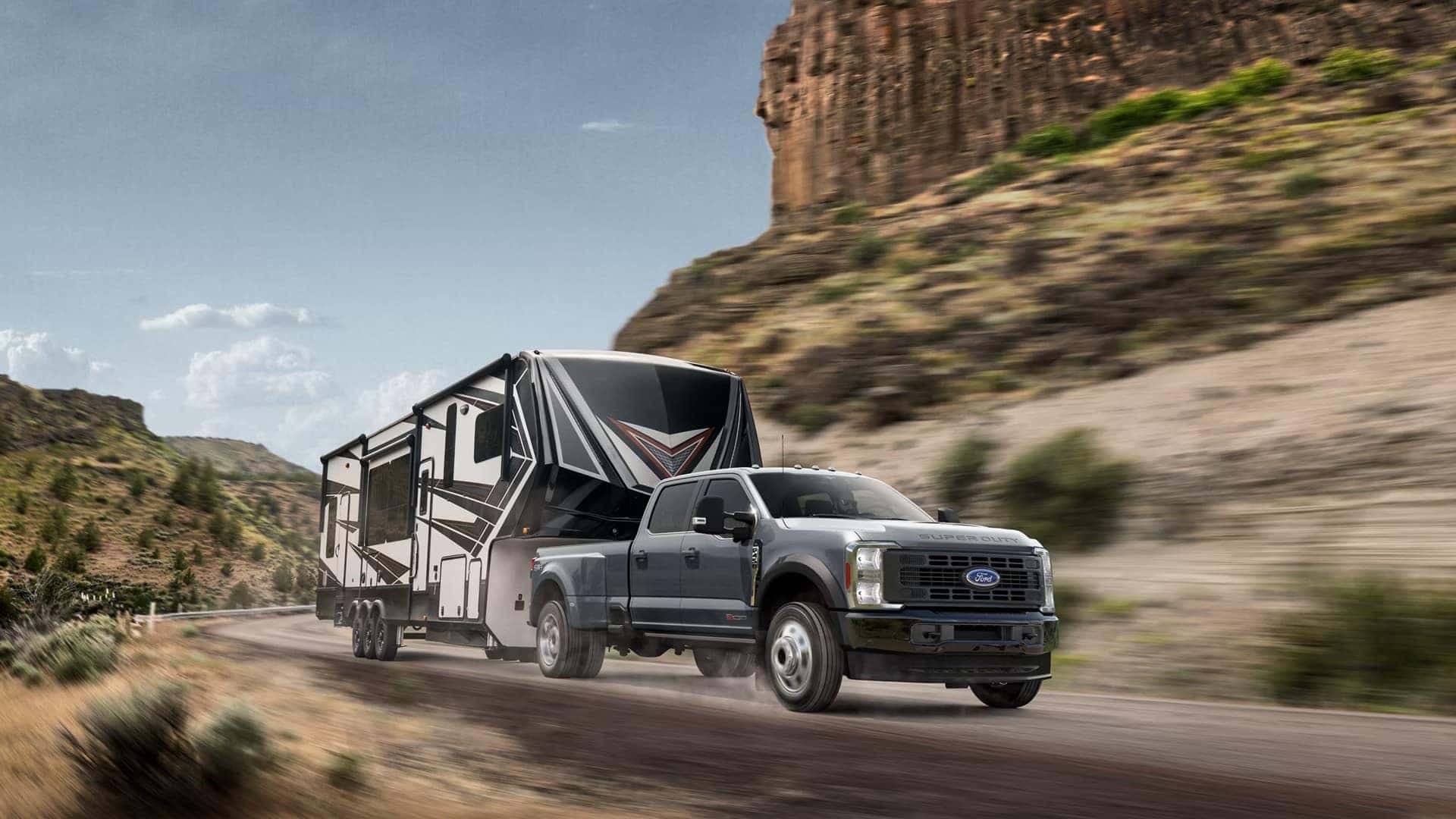 2026 Ford Super Duty Driving in Muncie