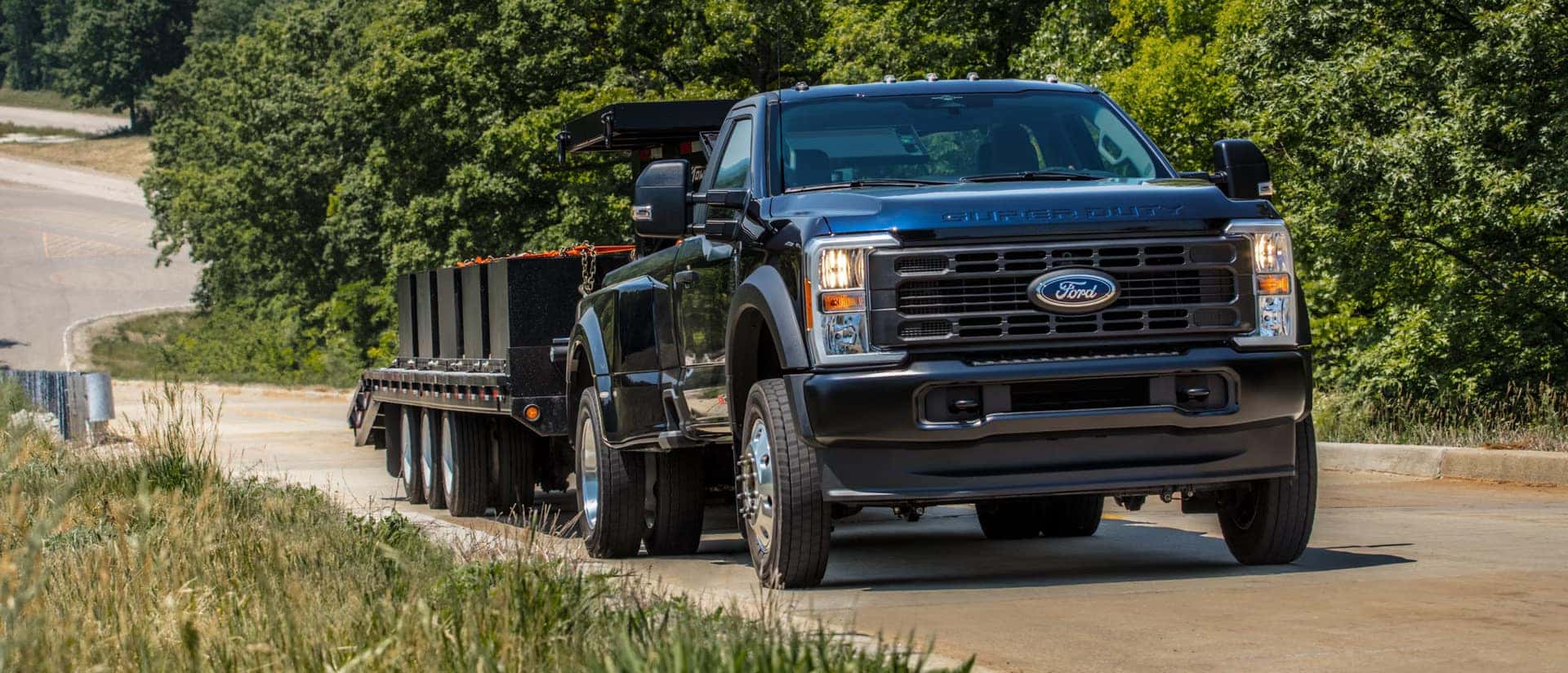 2026 Ford F-250 6.7L Power Stroke Towing a Trailer