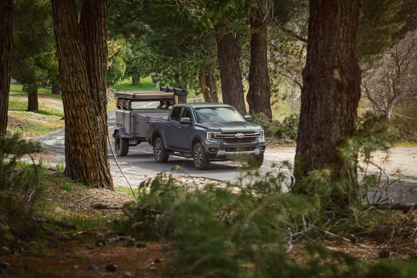 Ford Ranger Towing a Trailer