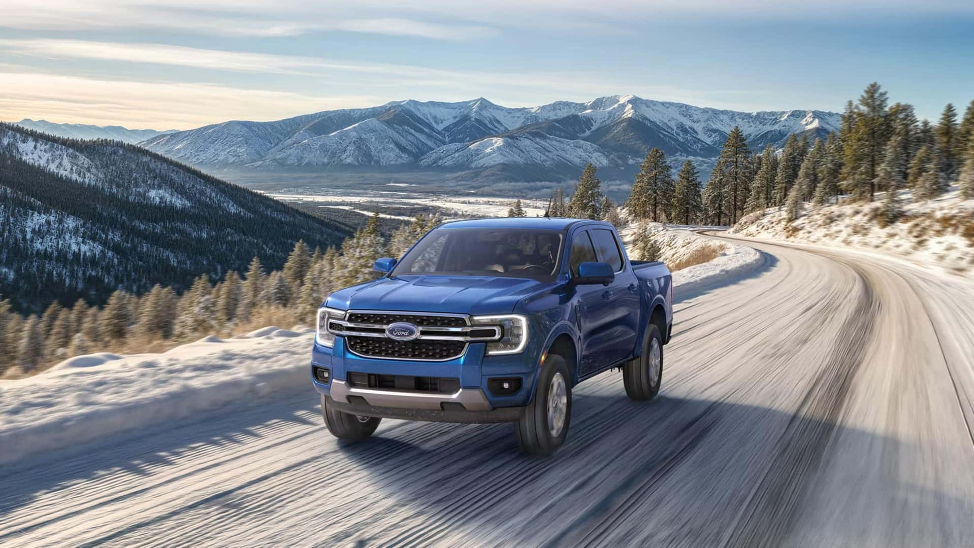 2026 Ford Ranger Driving in Indiana