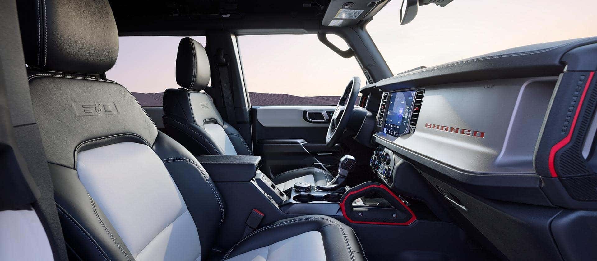 Ford Bronco Interior Features