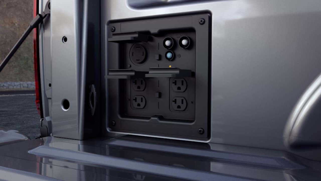 2026 Ford F-150 Hybrid Powering a Campsite