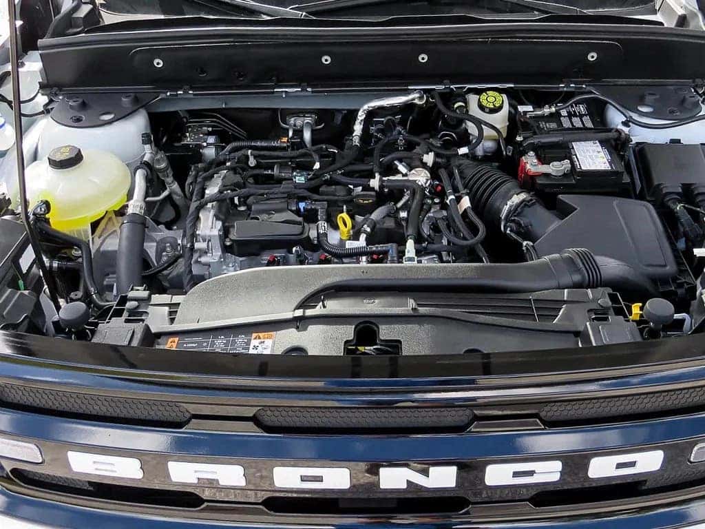 2026 Ford Bronco EcoBoost Engine Under Hood