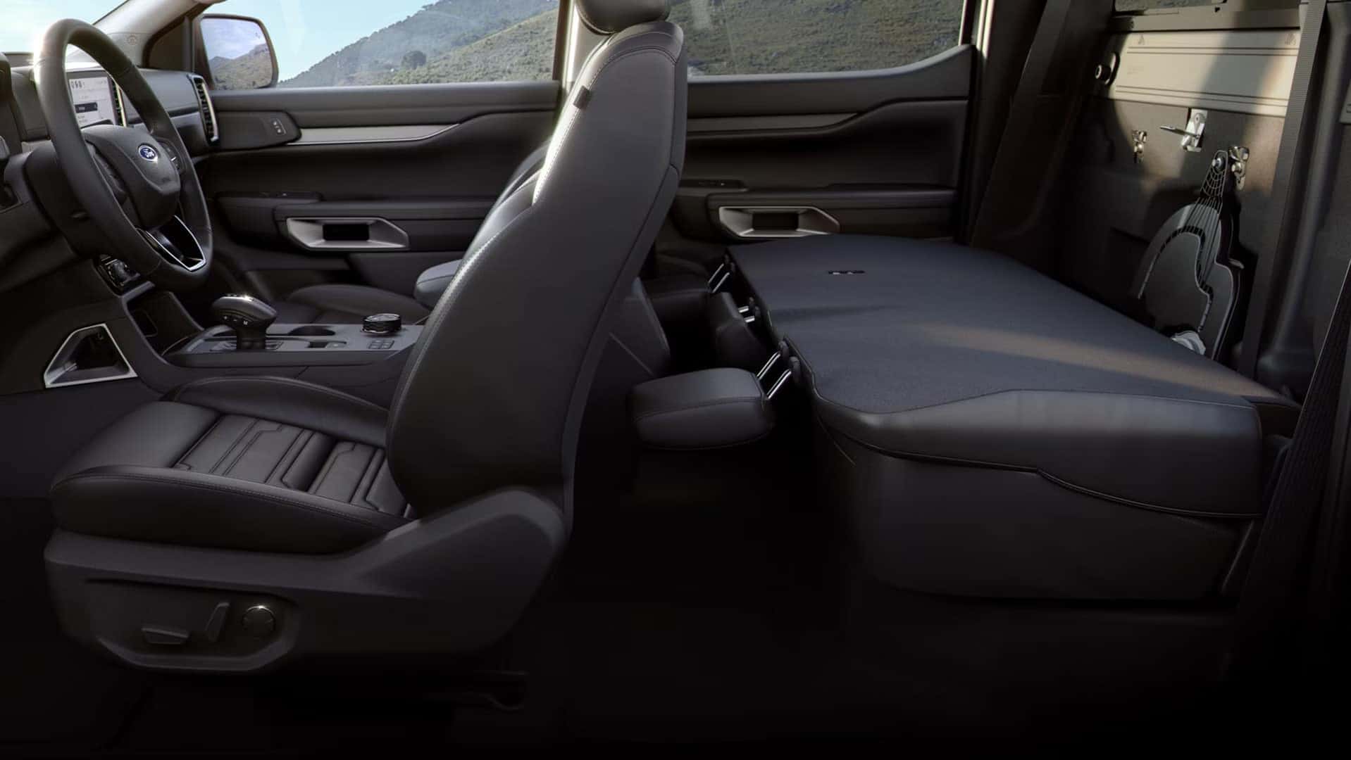 2026 Ford Ranger interior space and cargo comparison