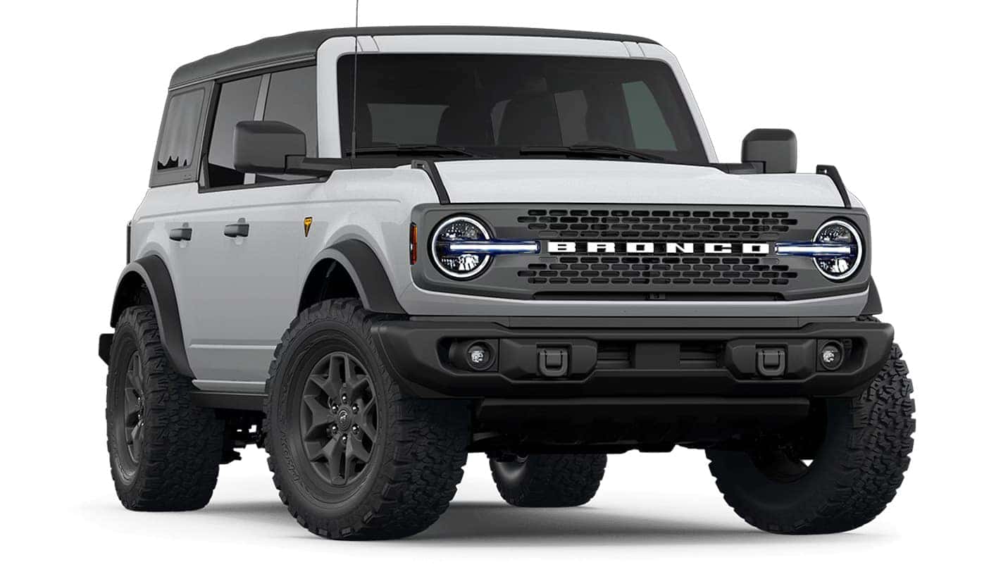 2026 Ford Bronco Badlands tire setup