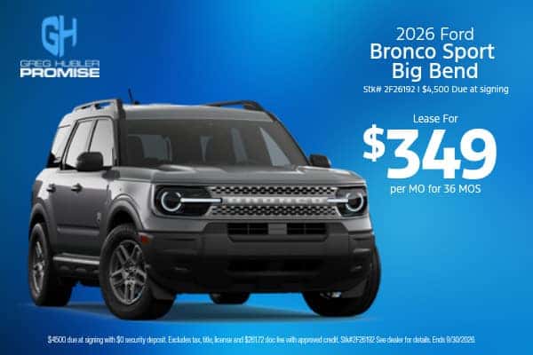 2026 Ford Bronco Sport Big Bend