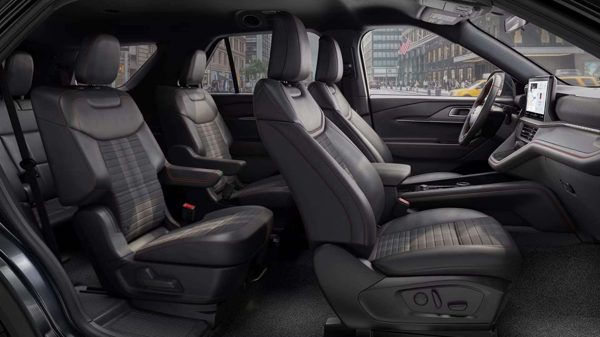 2027 Ford Explorer interior comfort and cargo