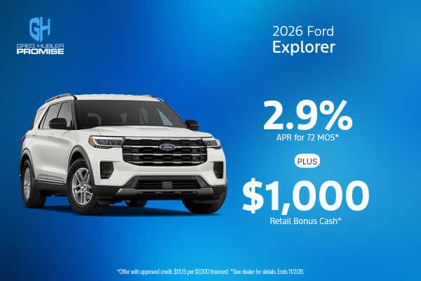 2026 Ford Explorer