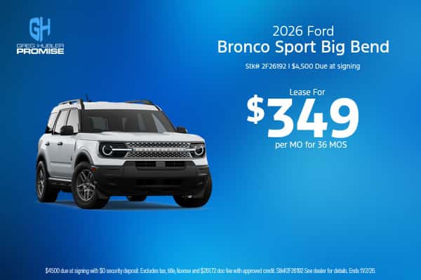 2026 Ford Bronco Sport Big Bend 
