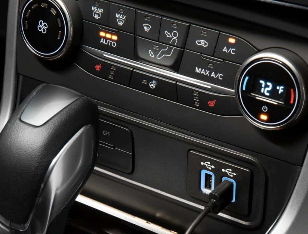 Ecosport Charging Ports