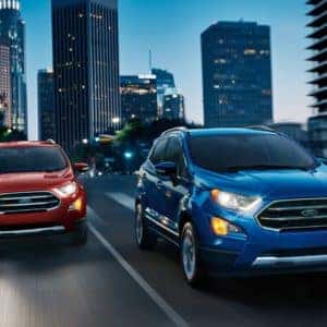 Ecosport Driving side by side