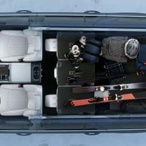 Top Down View of Cargo Capacity