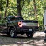 Ford truck driver uses Pro Trailer Hitch Assist to make hitching easier