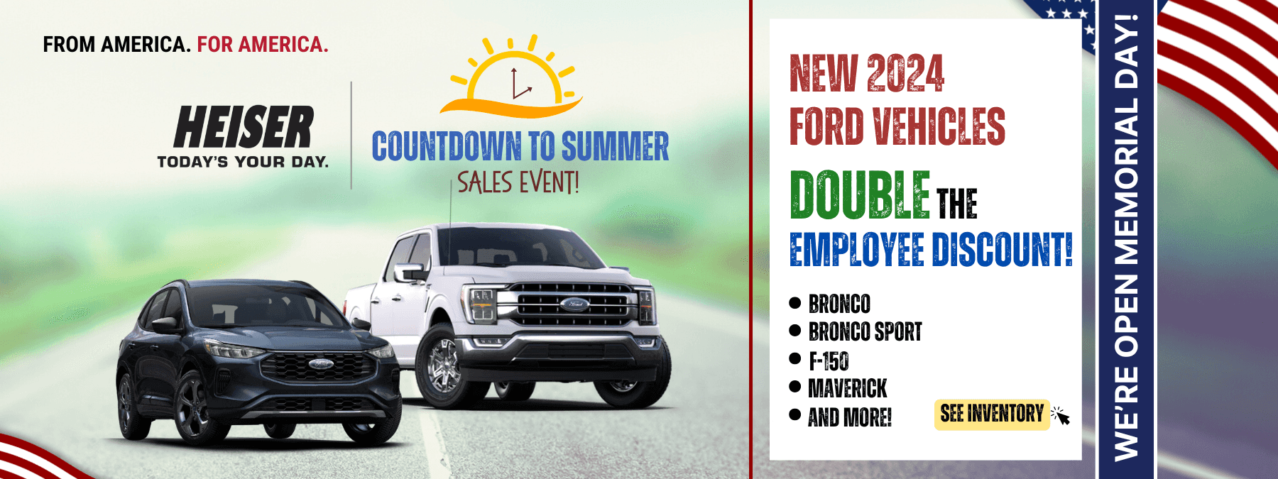 2024 Ford Double The Employee Pricing