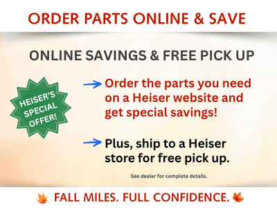 Order parts online and save!