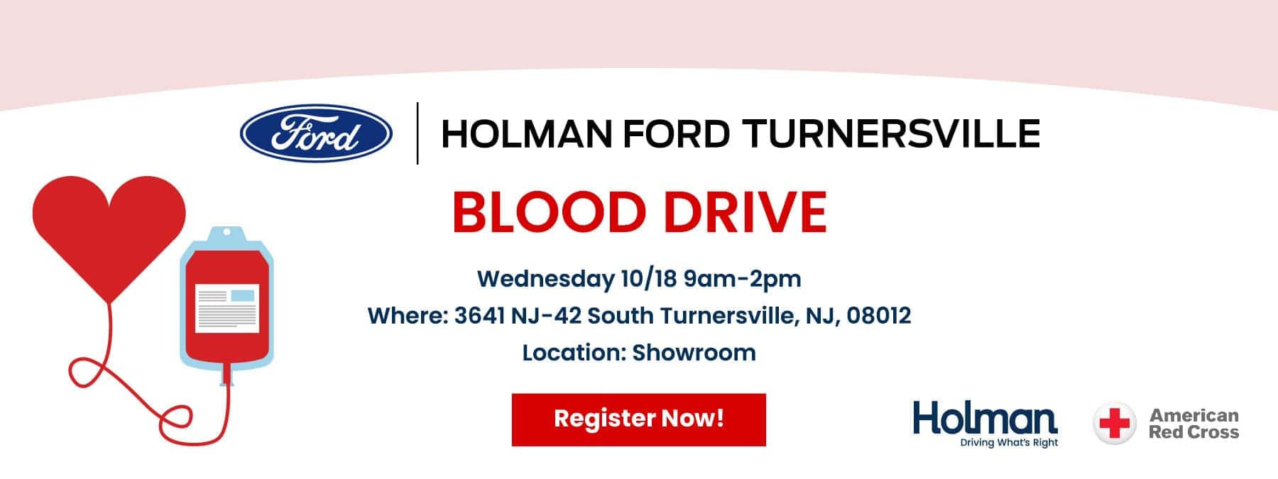 Blood Drive at Holman Ford Turnersville