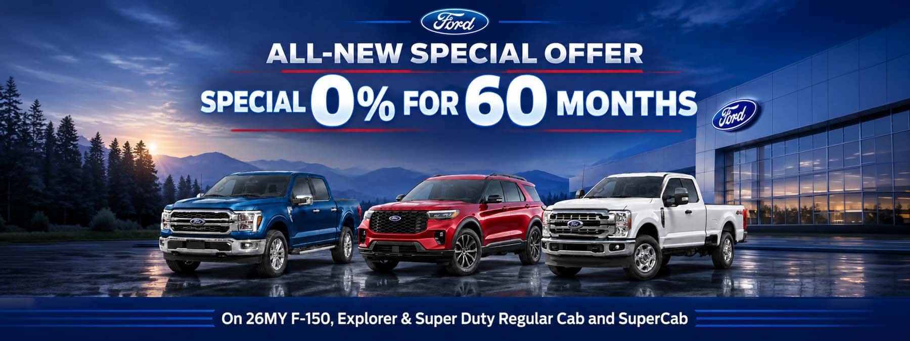 0% APR for 60 Months