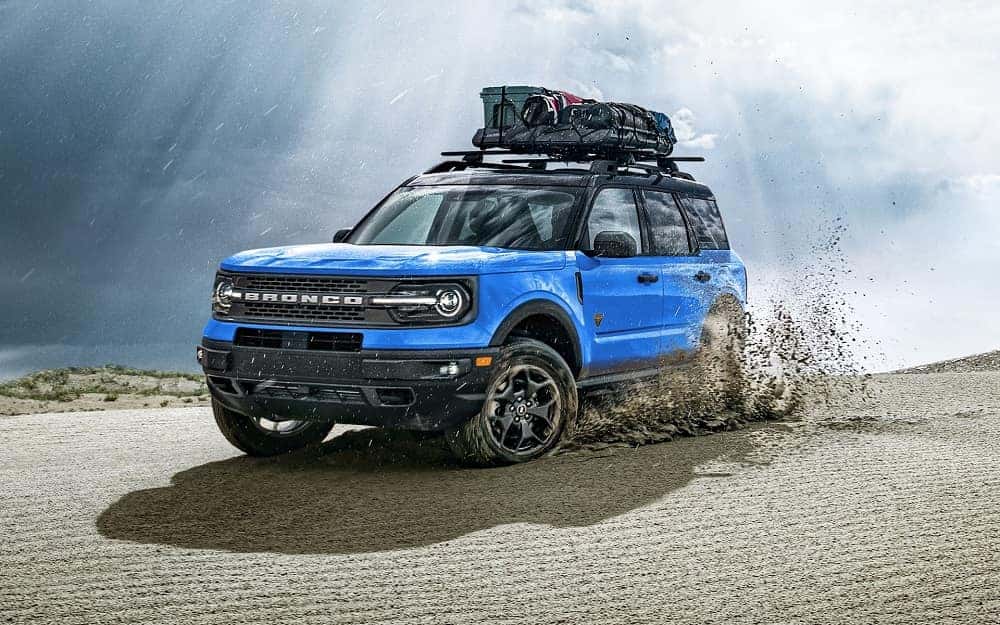2022 Ford Bronco Sport in blue