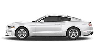 White 2021 MUSTANG