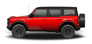 Red 2022 BRONCO
