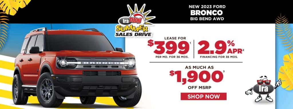 New 2023 Ford Bronco Big Bend AWD
