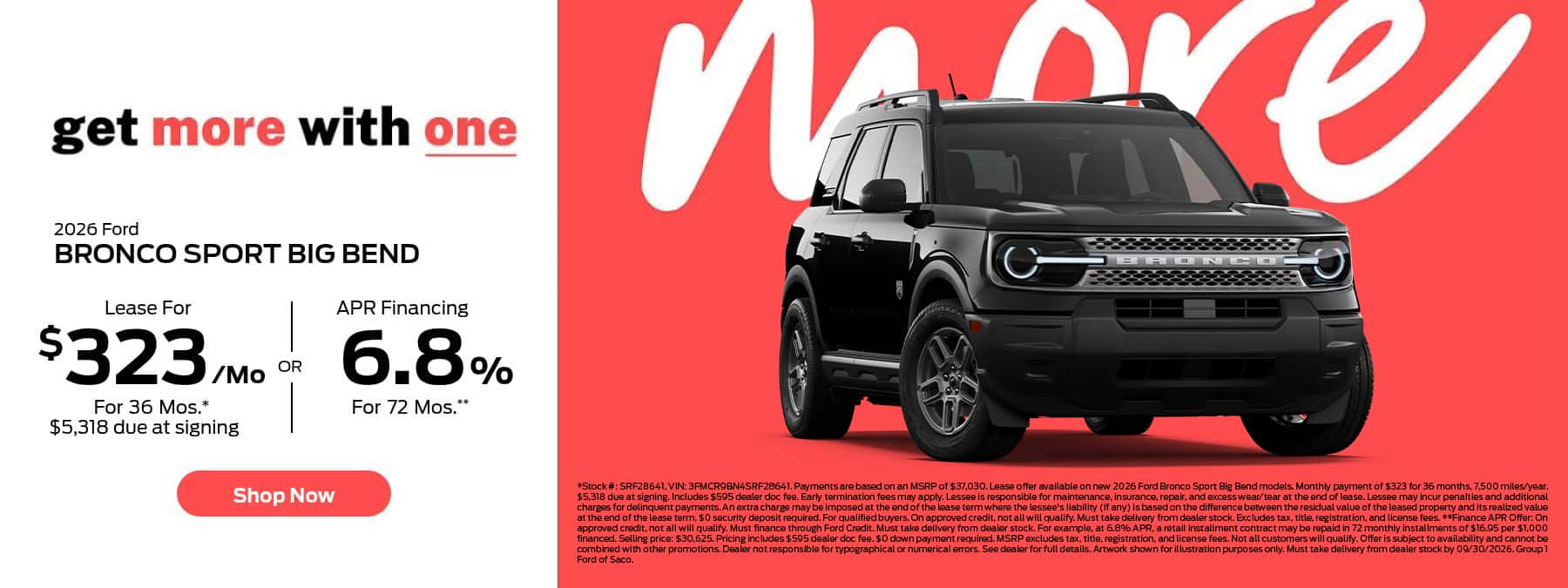 BRONCO SPORT BIG BEND