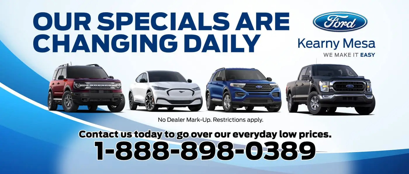 Ford Specials | Ford Lease Specials | Ford San Diego