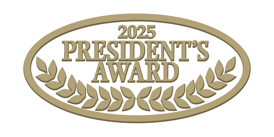 2025 Presidents award