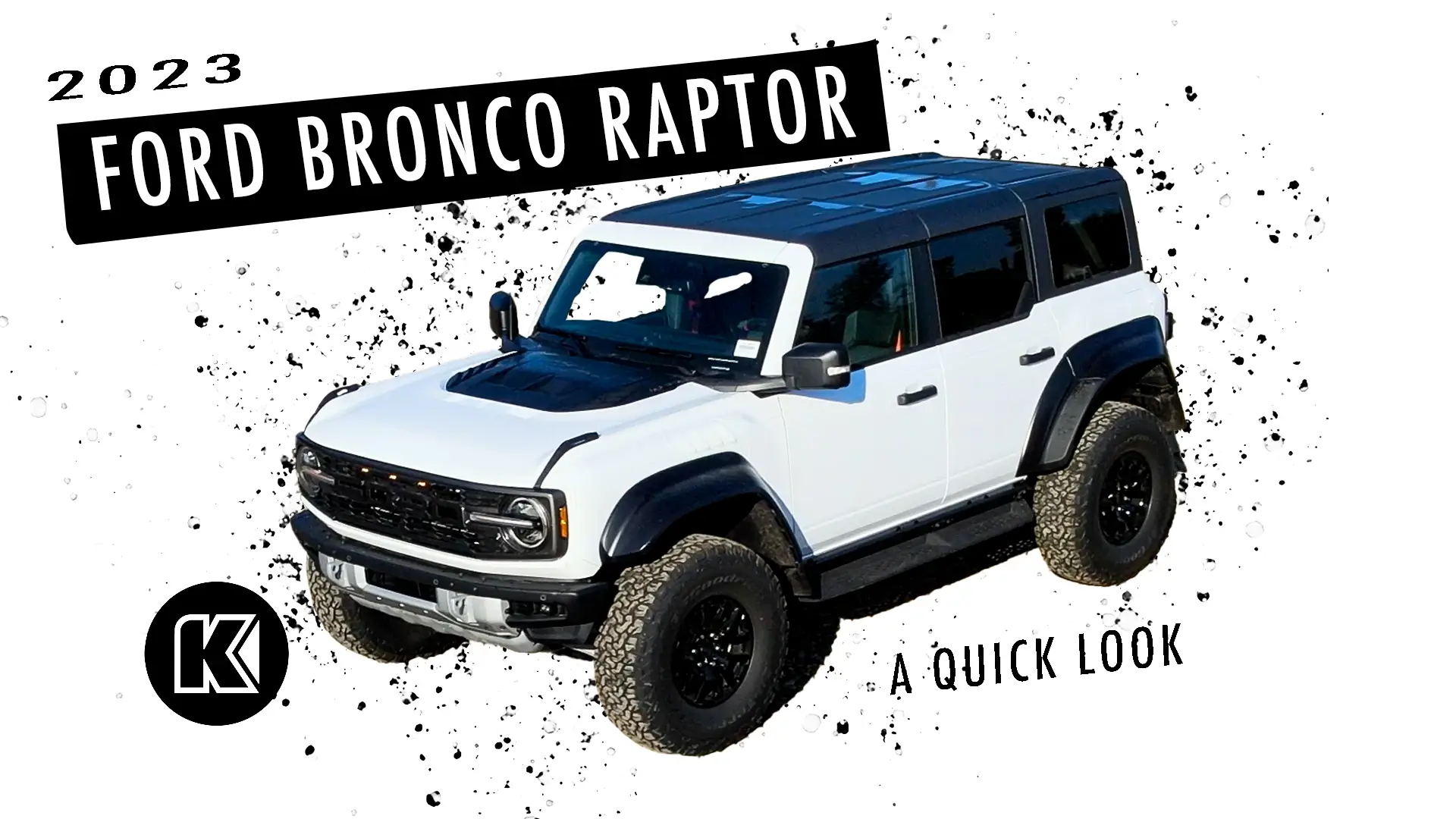 Adventure in a New 2023 Ford Bronco Raptor | Kendall Ford of Eugene