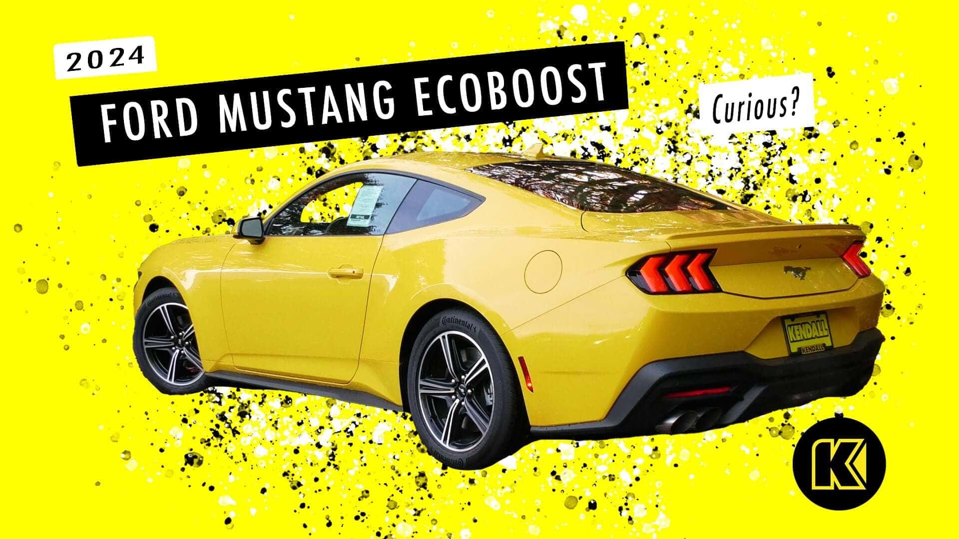 Grab Attention in the New 2024 Ford Mustang Kendall Ford of Eugene