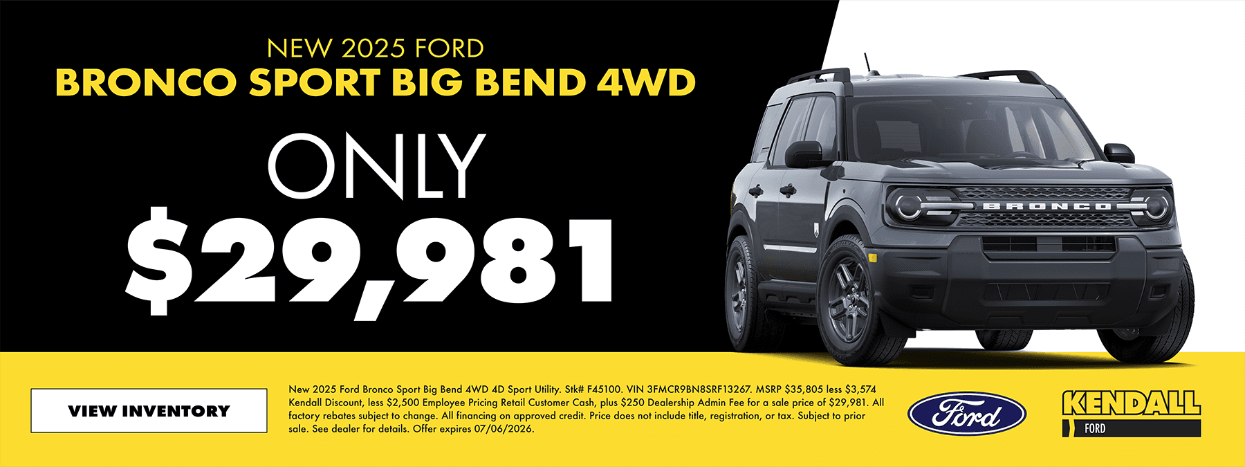 26617 eugfor jun26 web banners_1800x675_Bronco Sport Big Bend 4WD.png