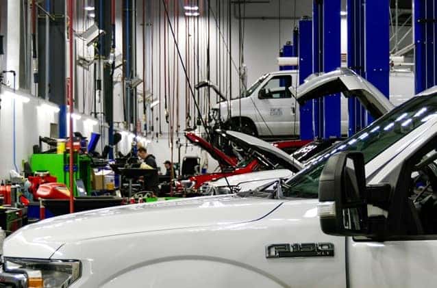 Kendall Ford Commercial Service Center Bay