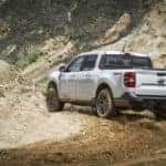 Gray Ford Maverick Pickup Dirt OffRoad