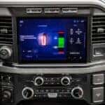 Ford Super Duty Infotainment System Radio Buttons