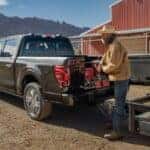 Gray Ford F150 Pickup Truck