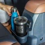 This cupholder is one of the five FITS (Ford Integrated Tether System) slot accessories available for purchase.