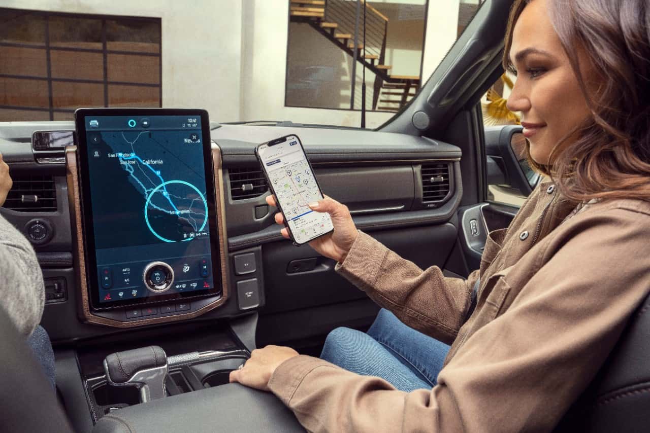 FordPass™ Power My Trip creates maps displaying convenient charging locations, 