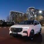 Ford Territory Dark Edition premium high-gloss black accents, black 19-inch alloy wheels, exclusive Territory badging