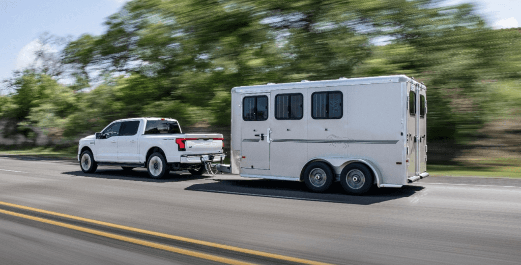 F-150 Lightning Platinum tow