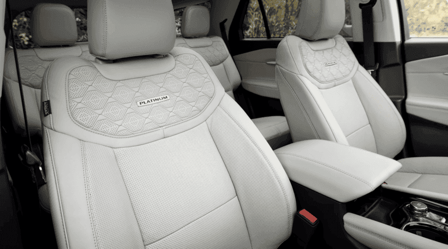 2025 Explorer interior seats