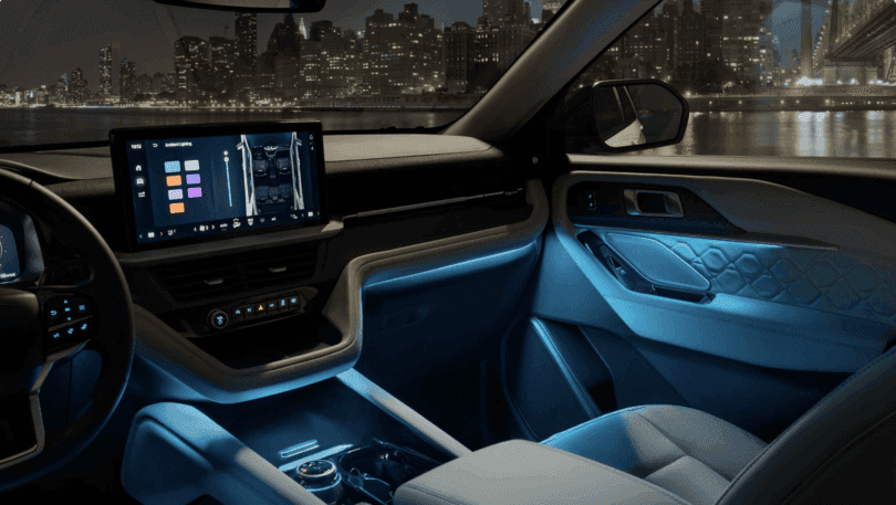 2025 Ford Explorer Interior Screen