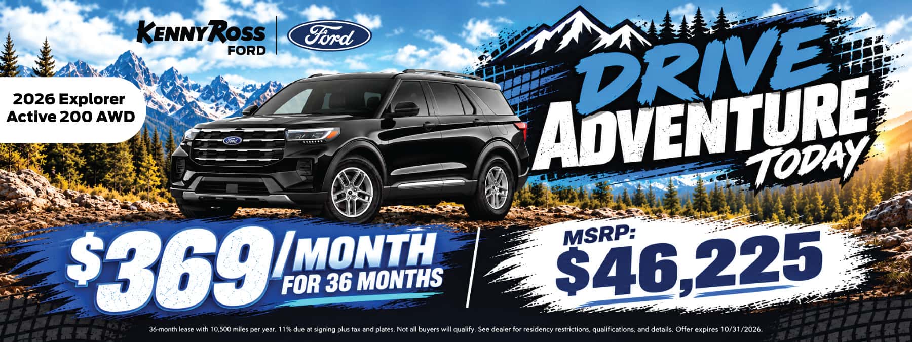 Kenny Ross Ford October Specials