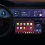 Apple Car Display cluster